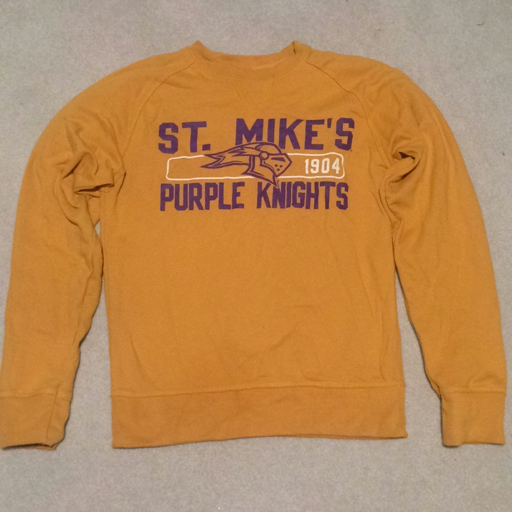 Gold St. Michael’s College Crewneck Sweatshirt